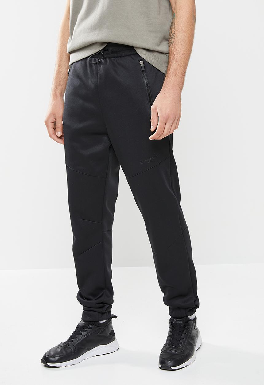 Cutty - Marvin regular fit track pants - black