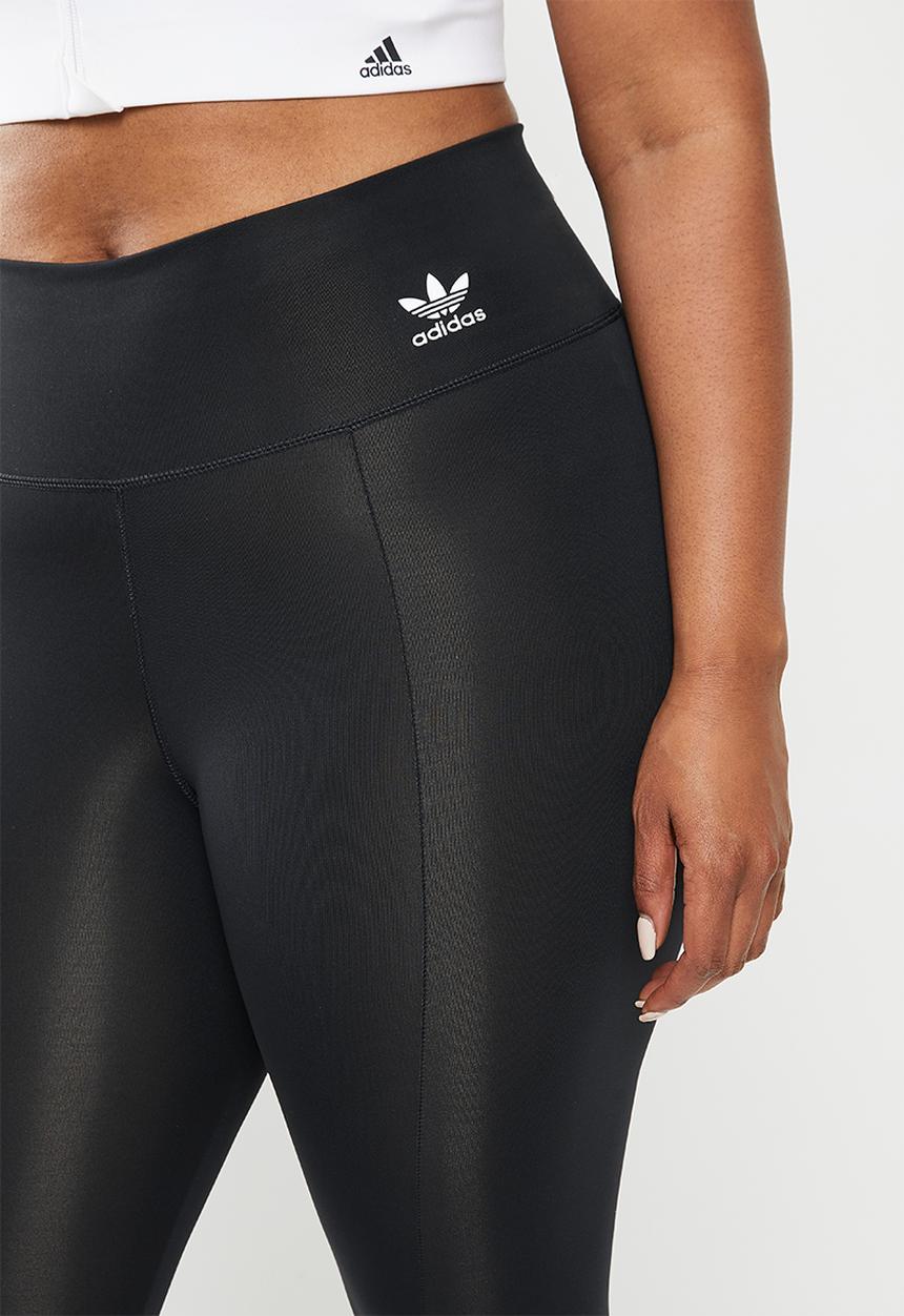 adidas Originals - Plus open hem tights - black