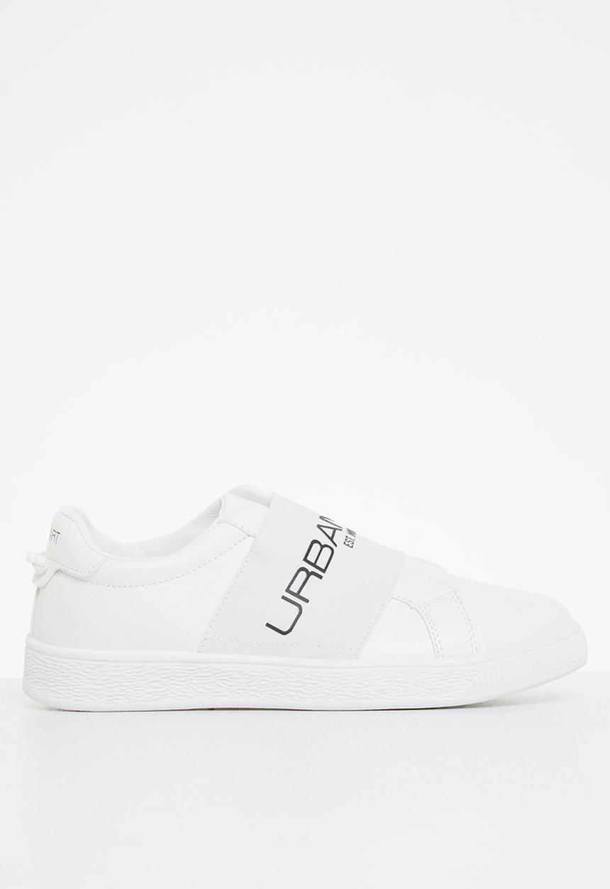 UrbanArt - Sleek 3 wax sneaker - white