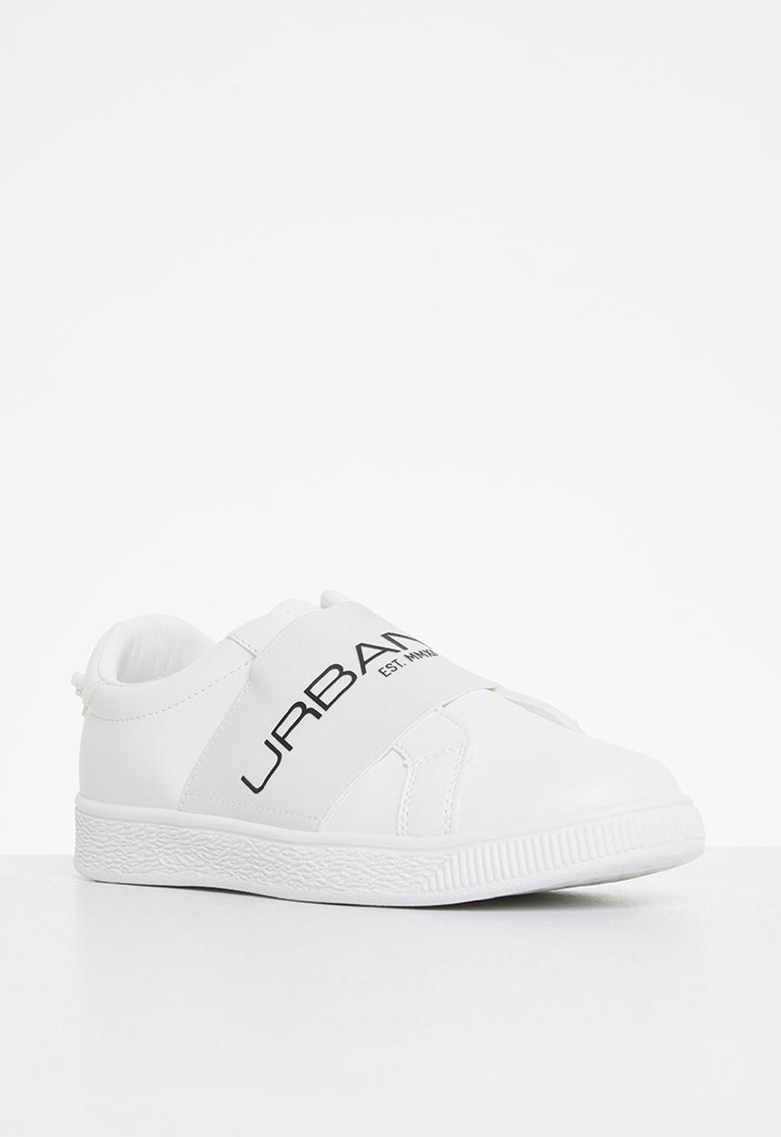 UrbanArt - Sleek 3 wax sneaker - white