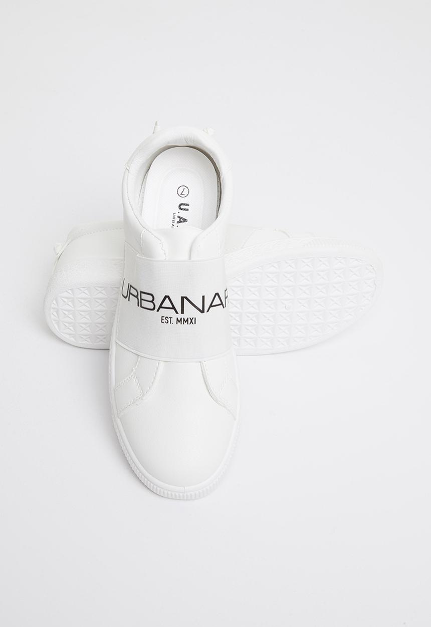 UrbanArt - Sleek 3 wax sneaker - white