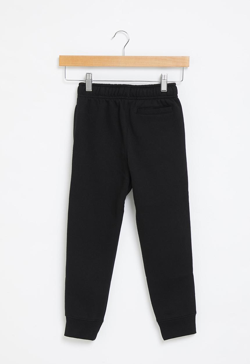 Nike - Nkb club fleece rib cuff pant - black
