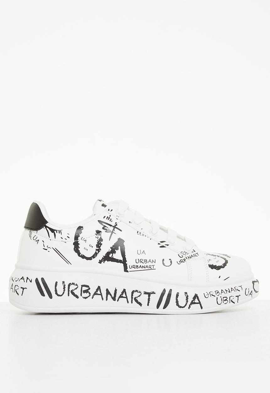 UrbanArt - Hype 5 wax sneaker - white