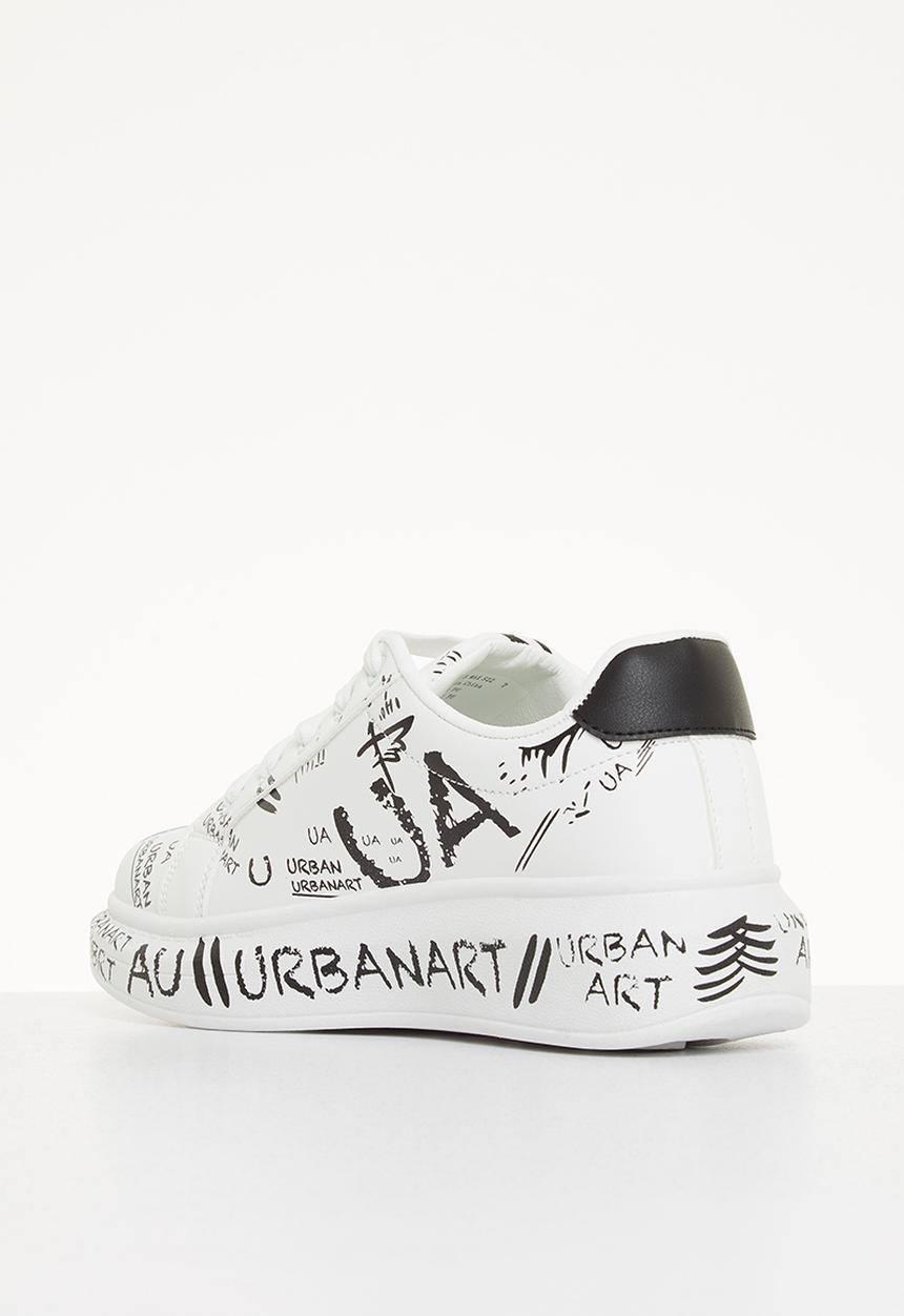 UrbanArt - Hype 5 wax sneaker - white