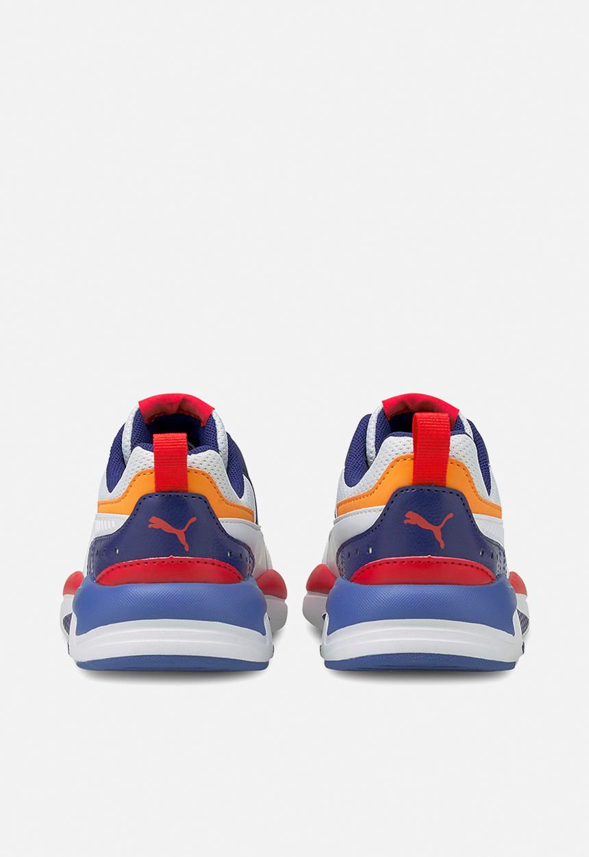 PUMA - X-ray 2 square ac ps - white/red/blue & navy
