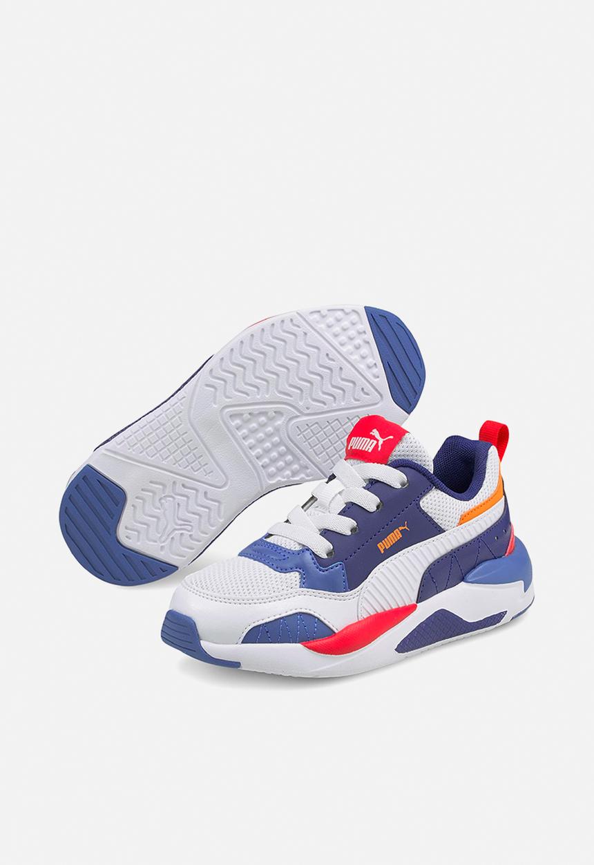 PUMA - X-ray 2 square ac ps - white/red/blue & navy