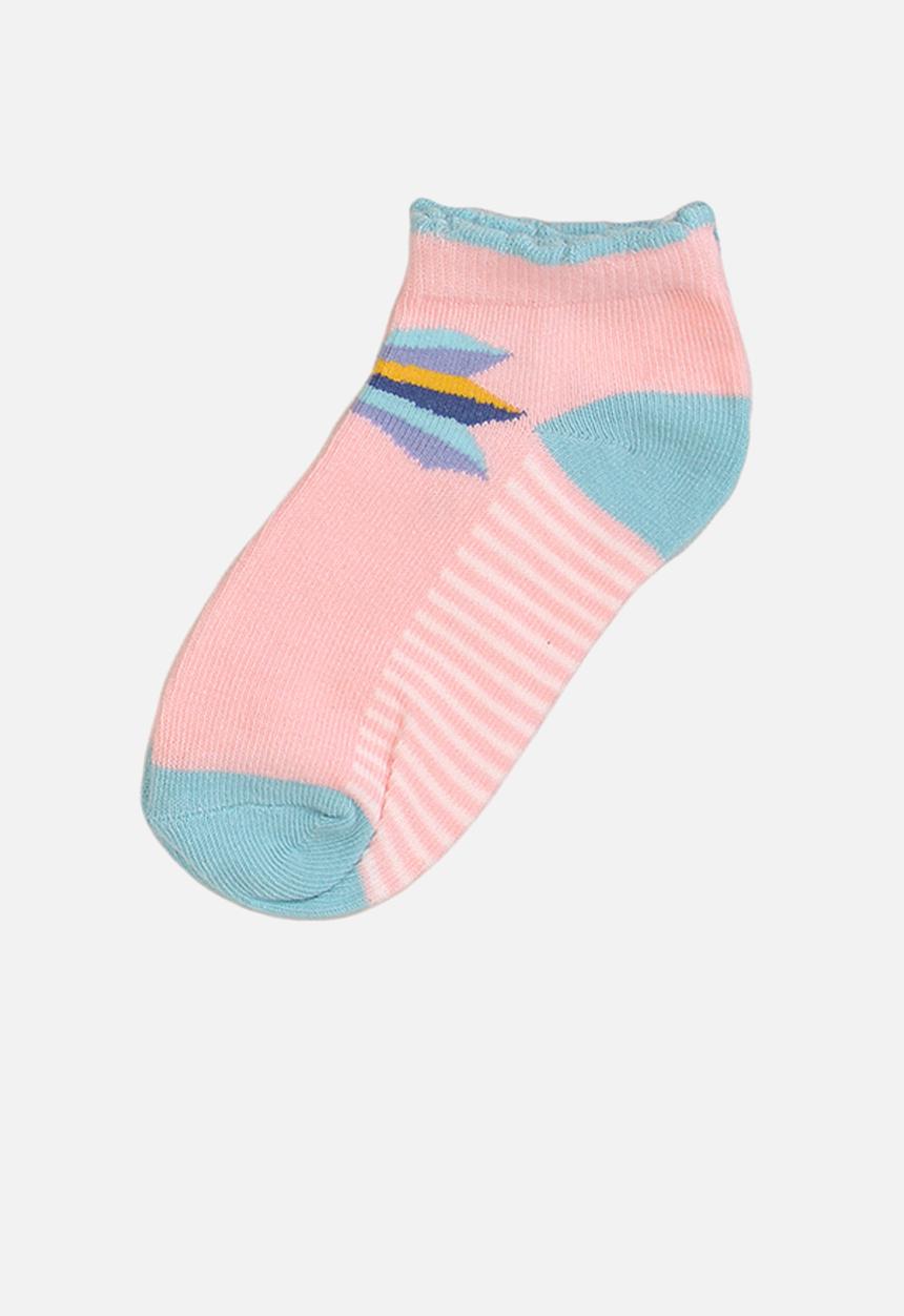 MINOTI - 5-Pack stars knitted trainer socks - multi