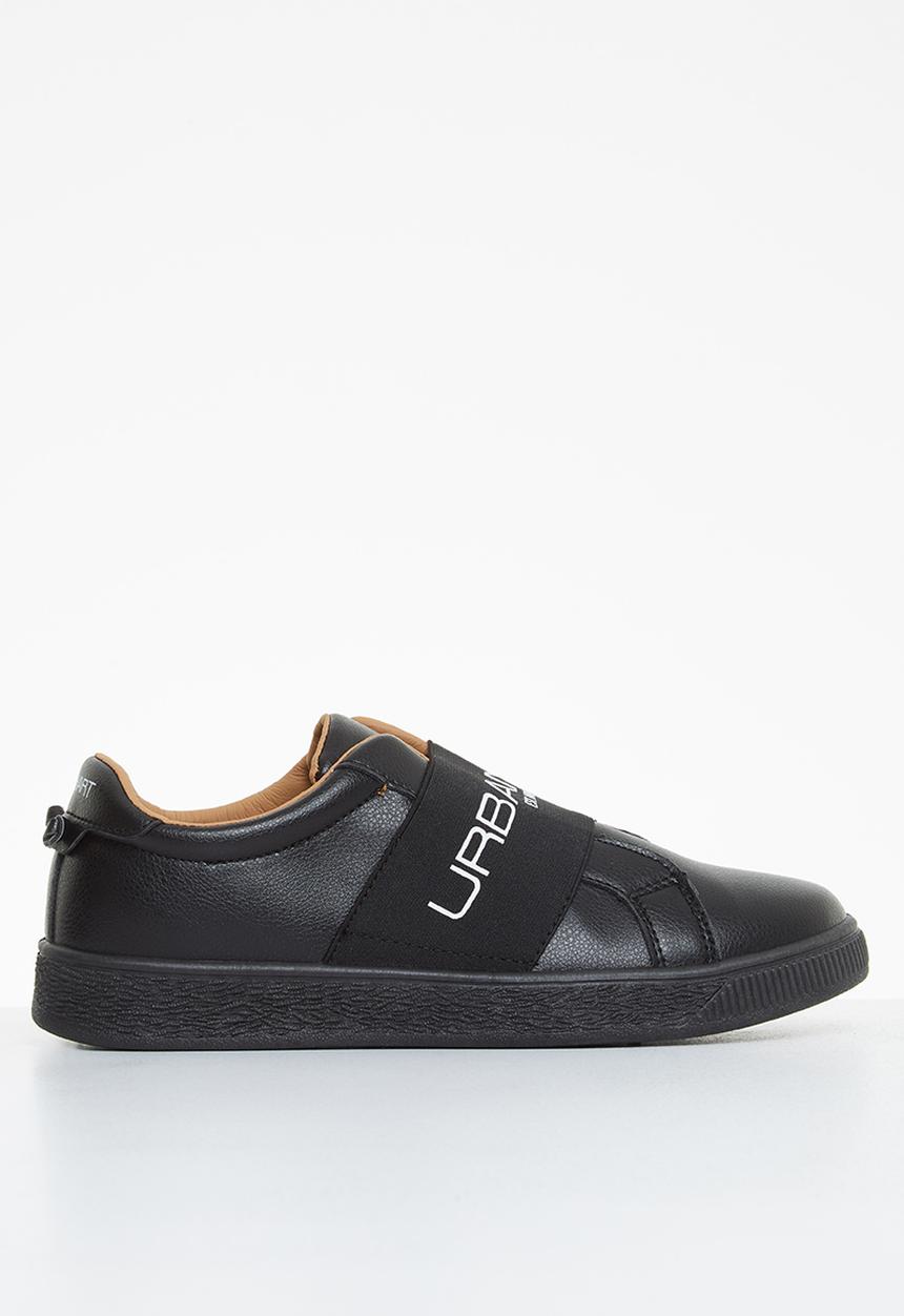 UrbanArt - Sleek 3 wax sneaker - black
