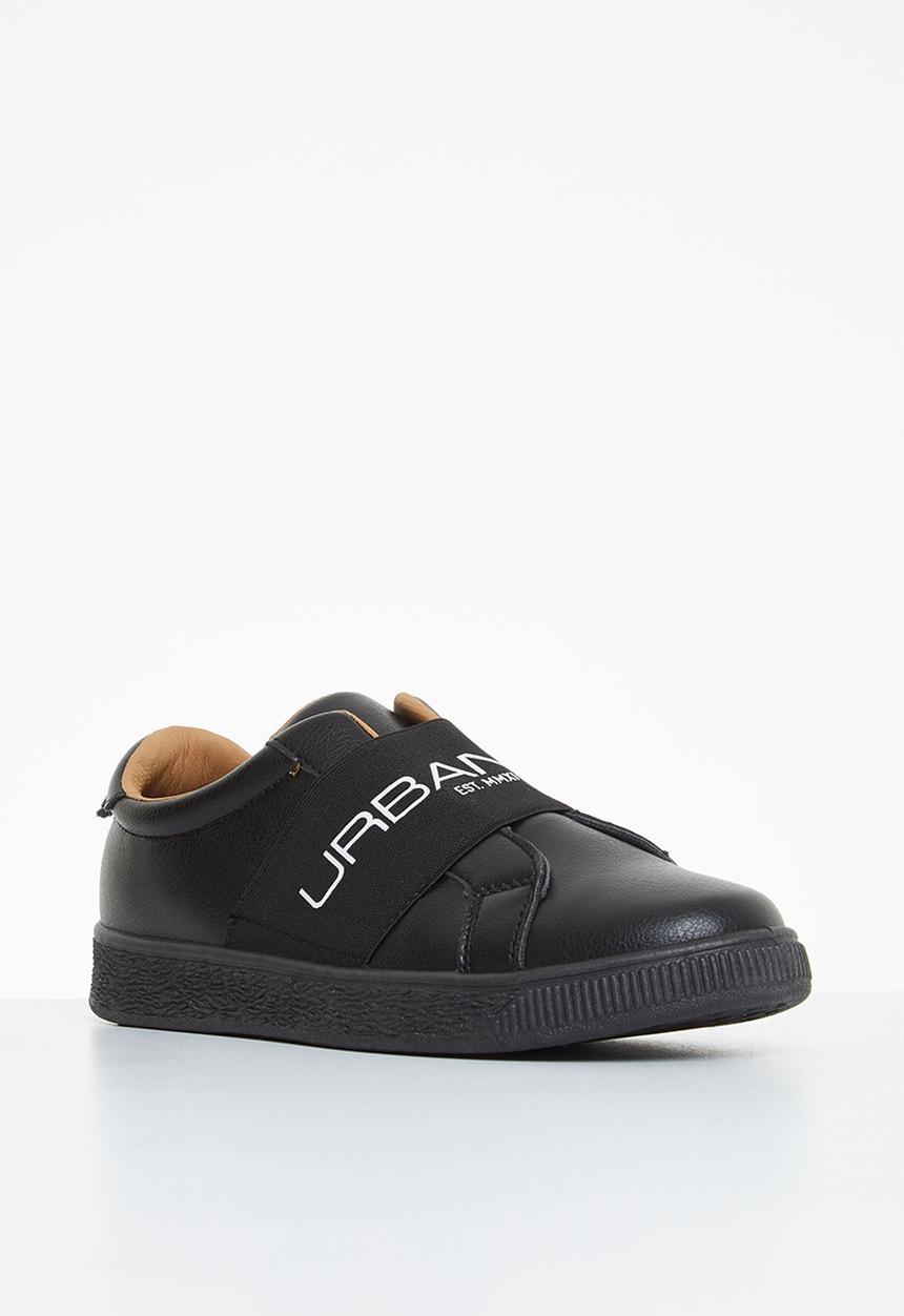 UrbanArt - Sleek 3 wax sneaker - black
