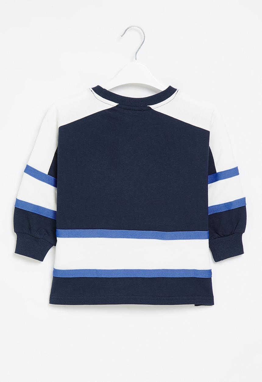 Pop Candy - Boys sweatshirt - navy & white