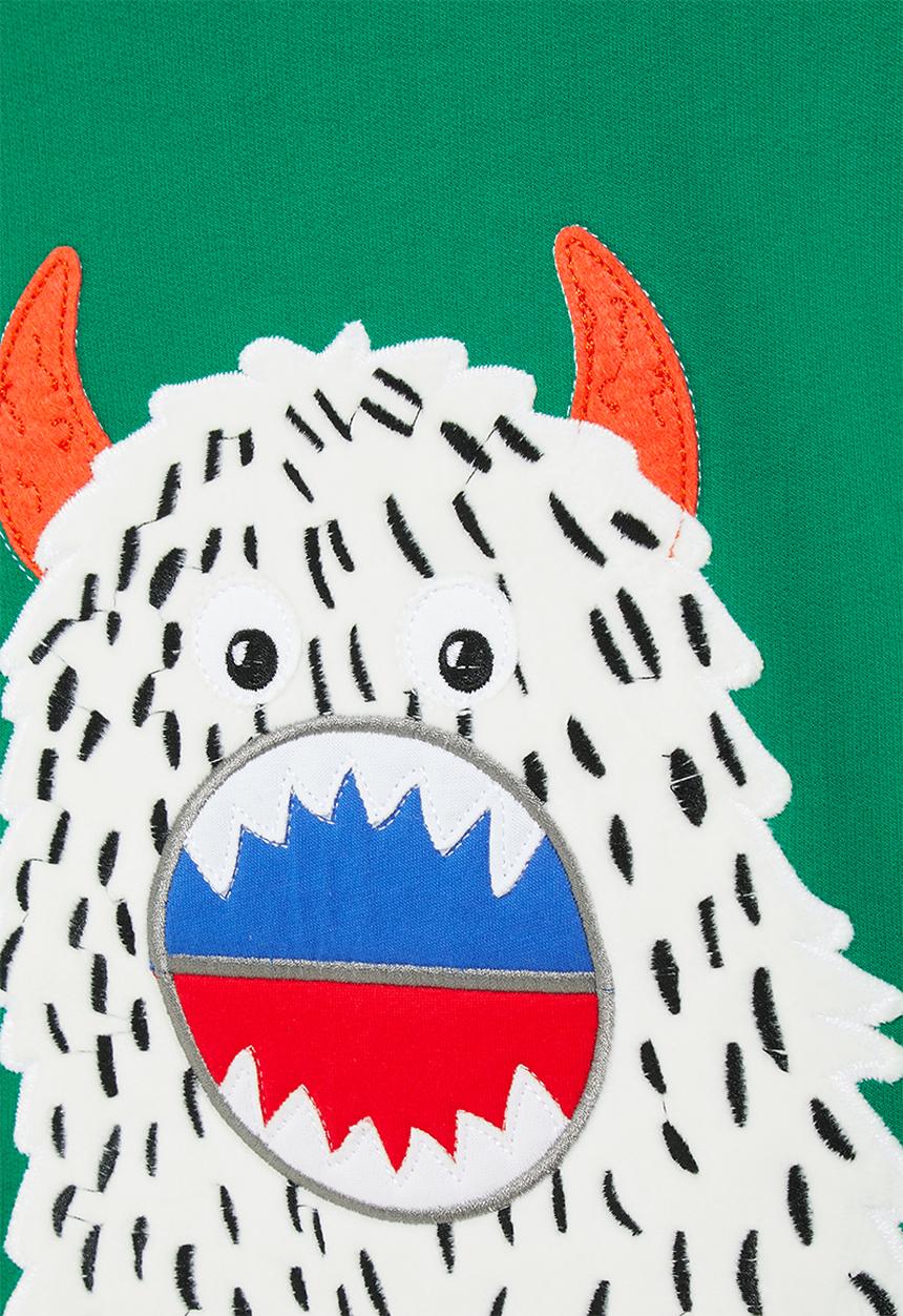 Pop Candy - Boys printed sweatshirt - green
