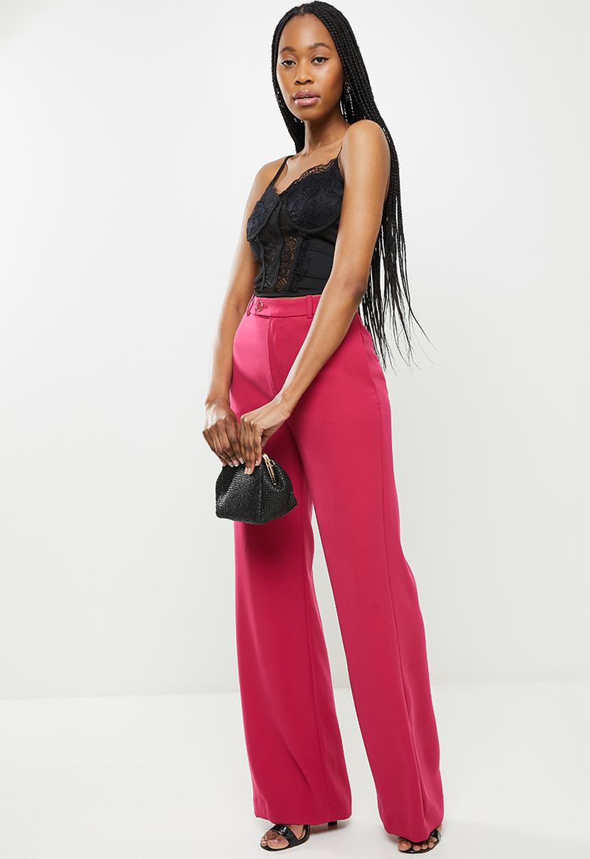 dailyfriday - Lace crop top- black