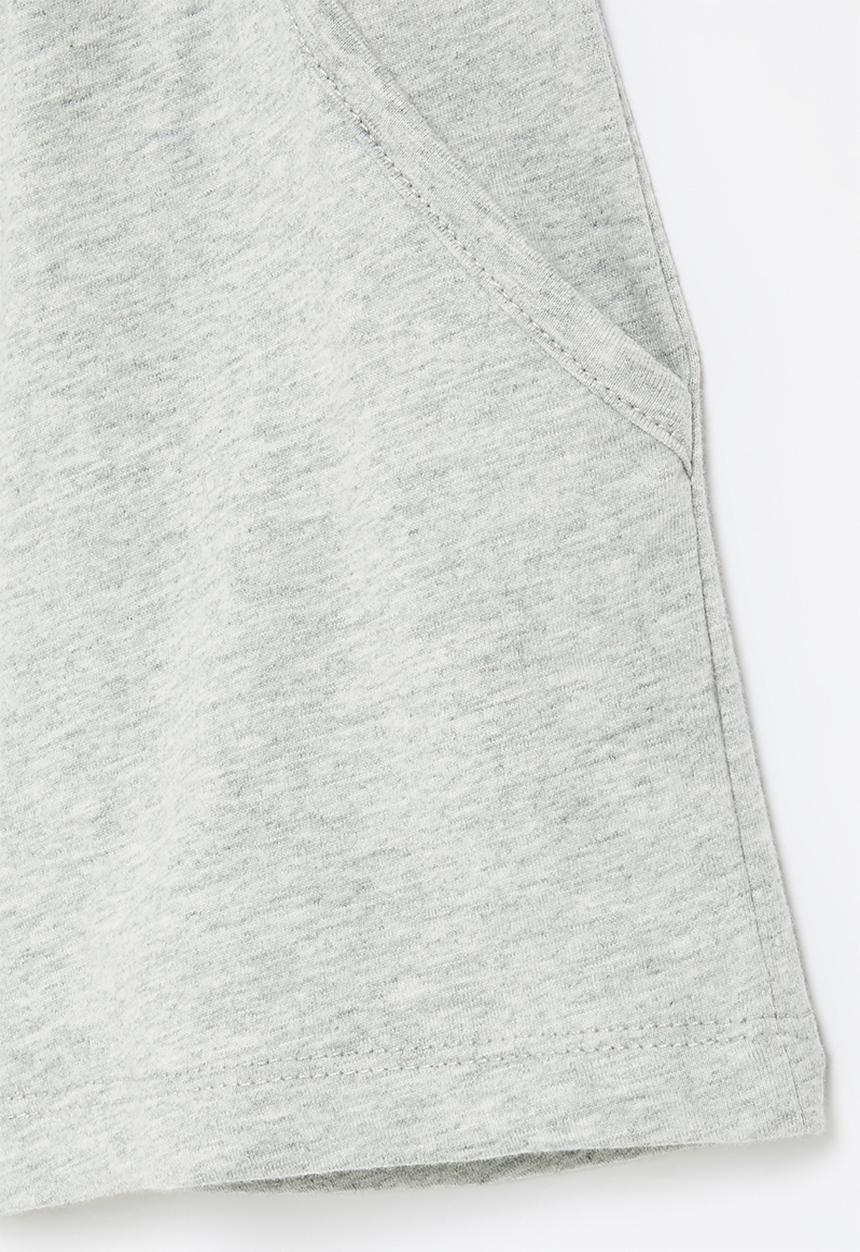 Pop Candy - Girls elasticated waist shorts - grey