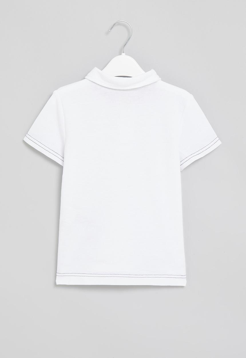 Nike - Nike boys cotton pique polo - white