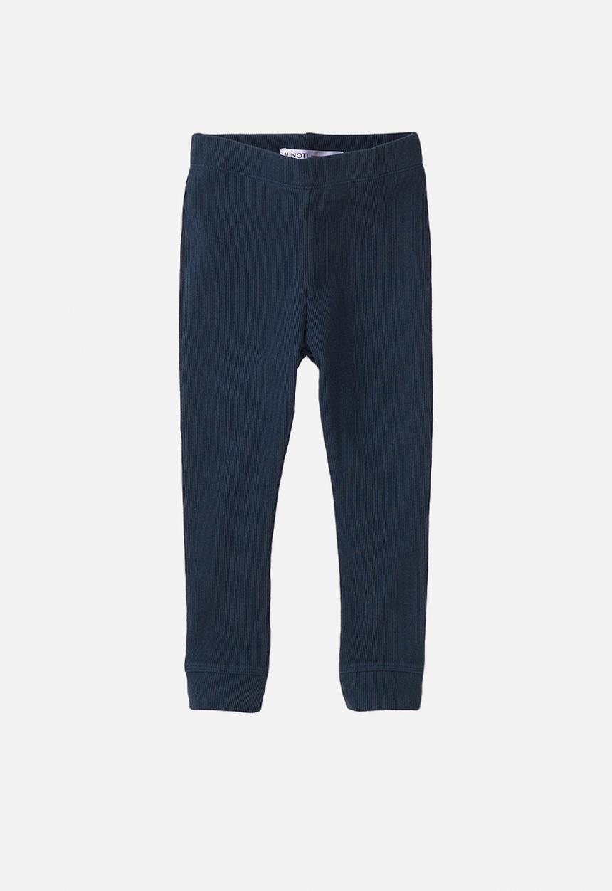 MINOTI - Basic ribbed legging - navy
