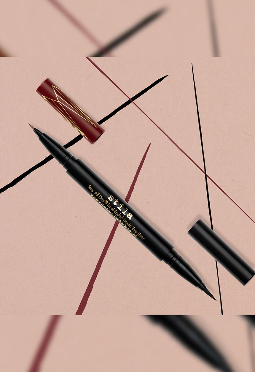 Stila - Stay All Day® Dual-Ended Liquid Eye Liner - Sangria + Black