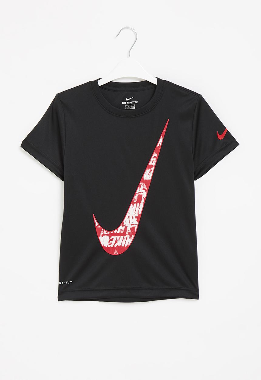 Nike - Nike boys nike texture swoosh - black