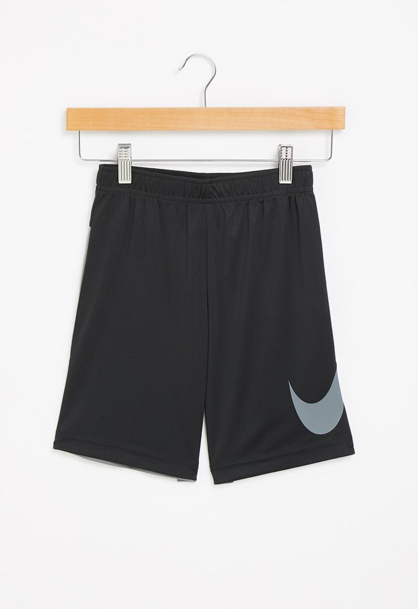 Nike - Nike boys blocked short - black & grey