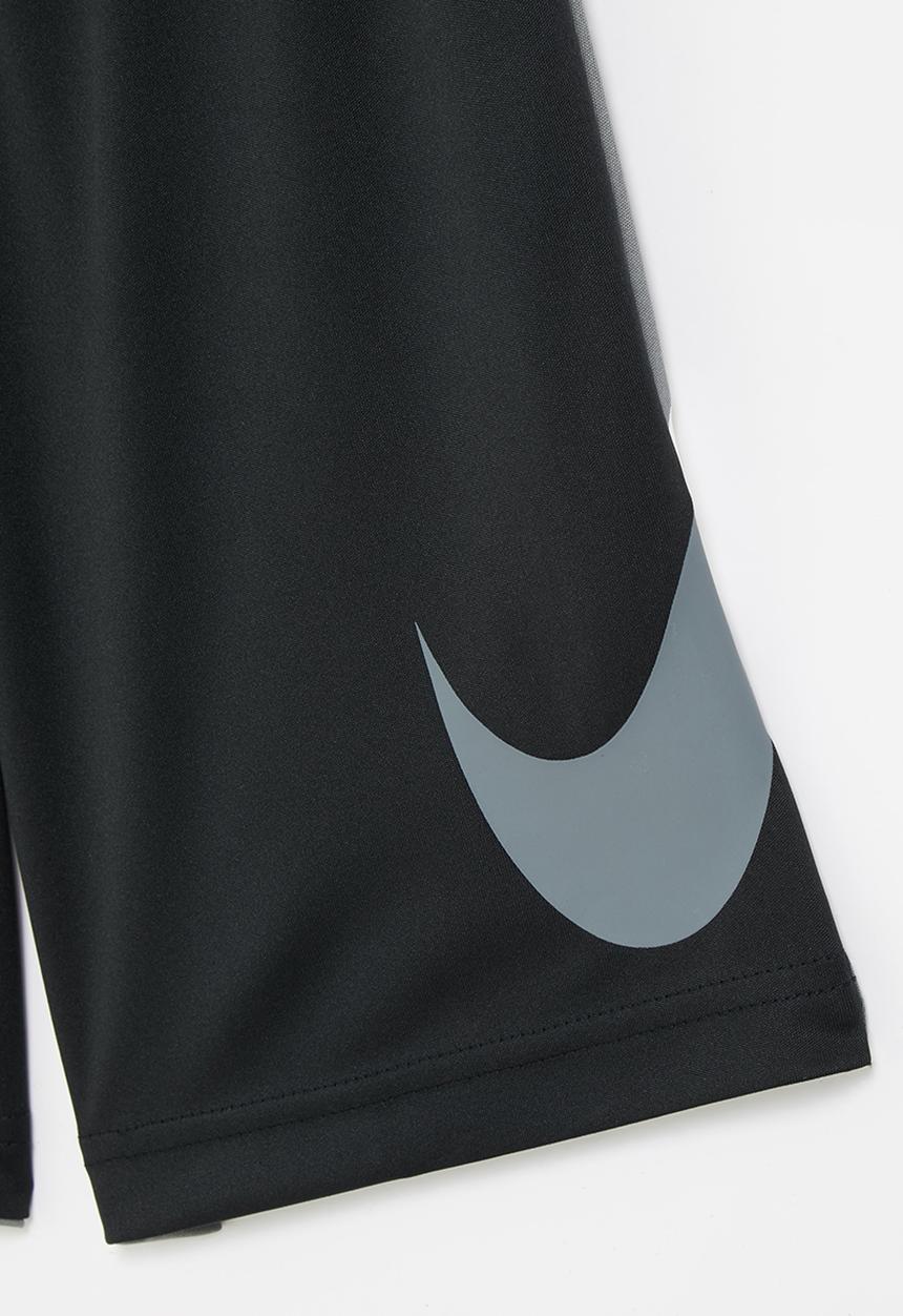 Nike - Nike boys blocked short - black & grey