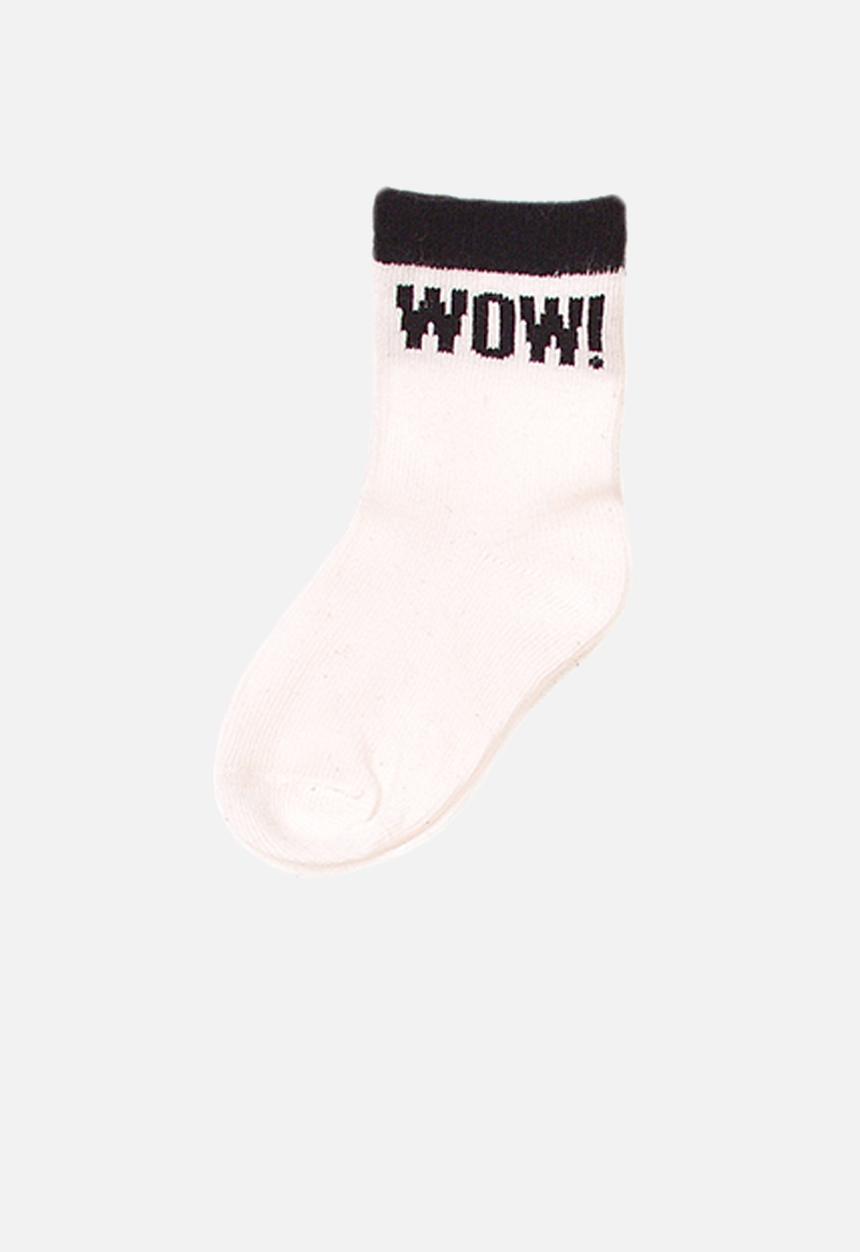 MINOTI - Baby boys 5-pack wow yay knitted socks - multi