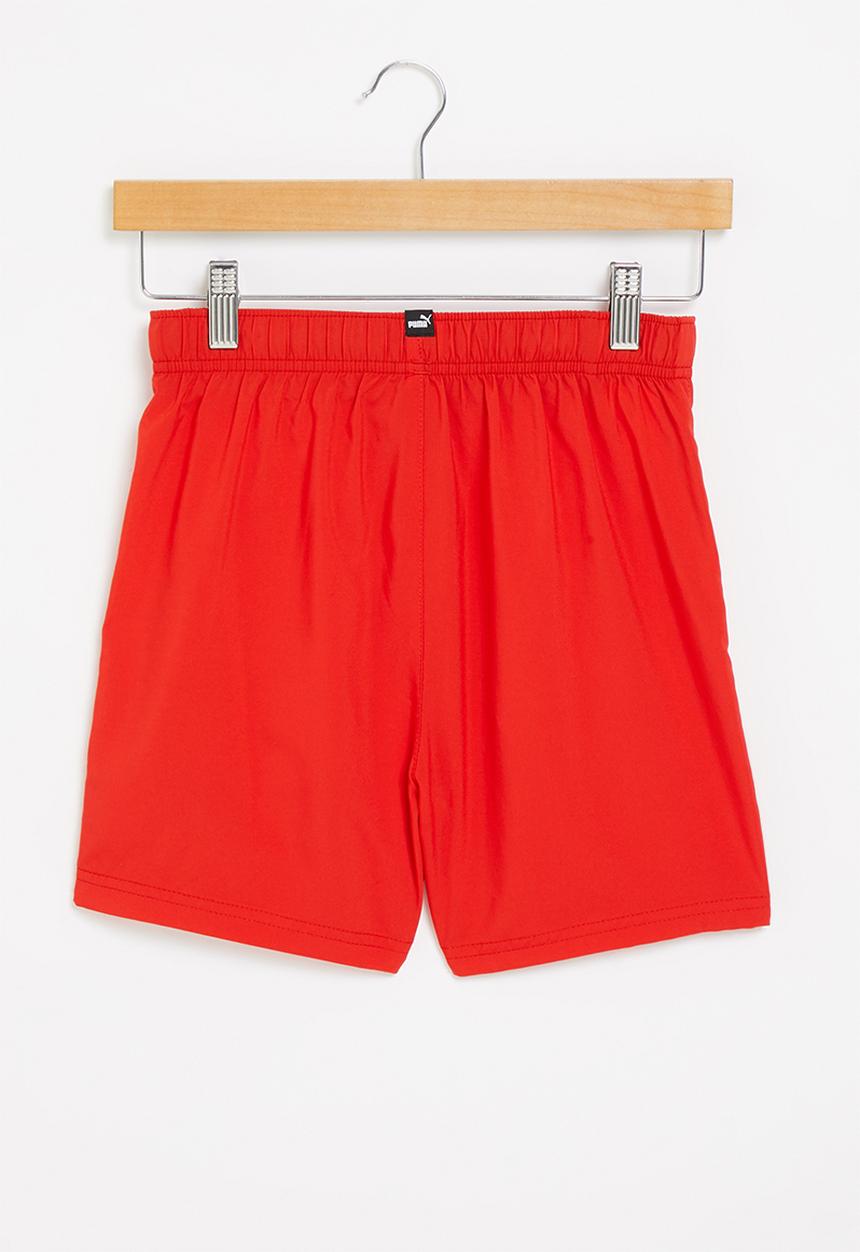 PUMA - Ess woven shorts 5" - high risk red
