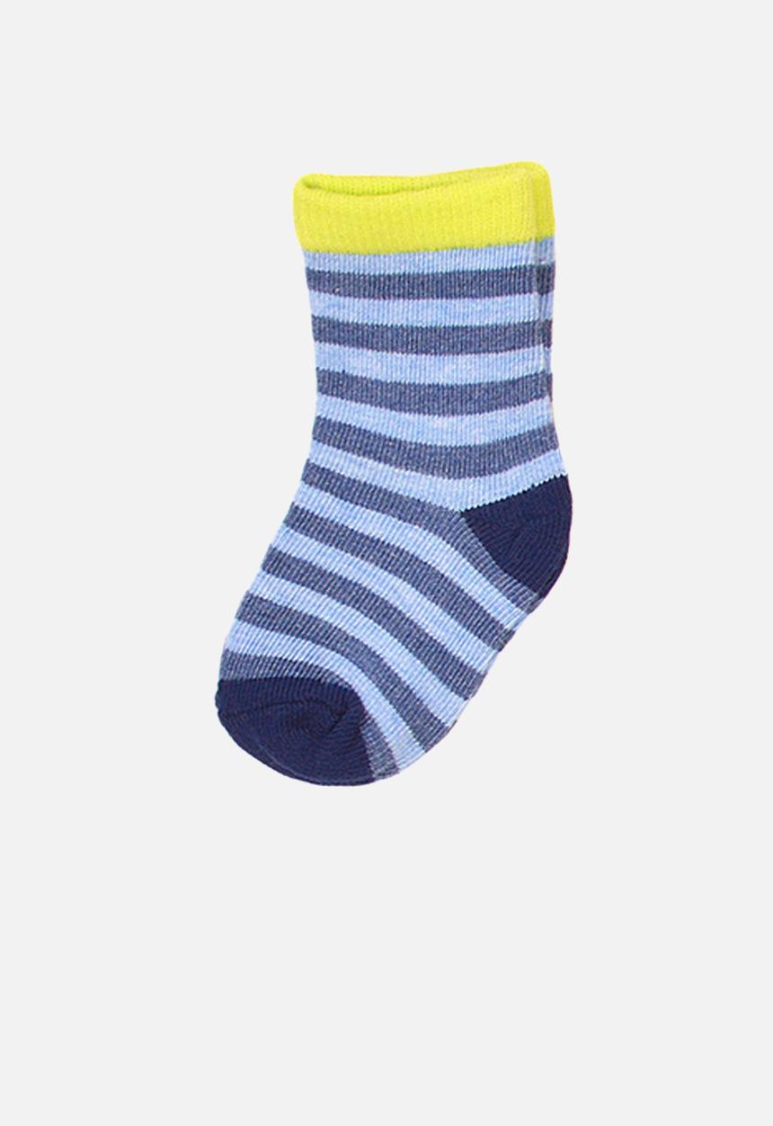MINOTI - 3-pack camo stripe knitted socks - multi