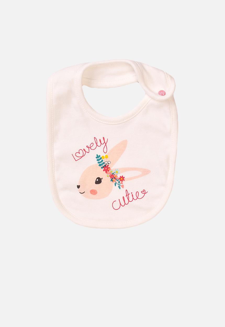 MINOTI - Basic 3-pack bibs - pink/multi