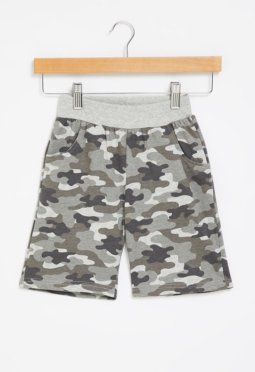 Pop Candy - Boys dino sweat shorts - black