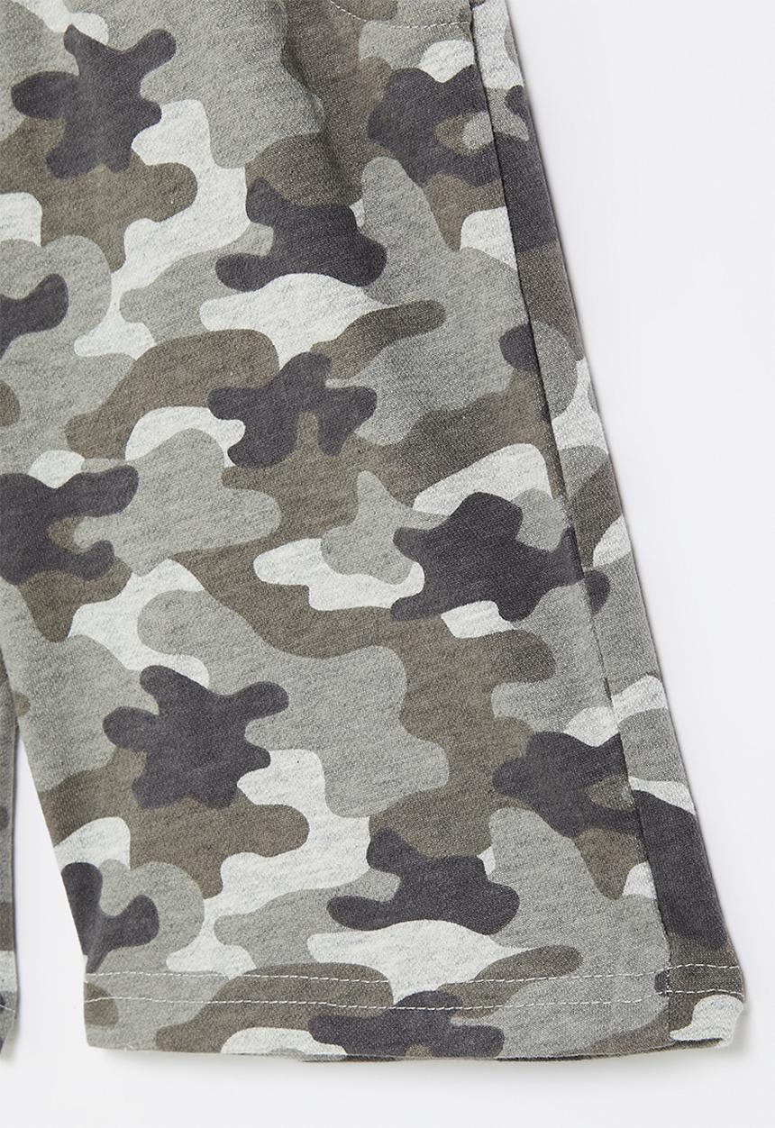 Pop Candy - Boys dino sweat shorts - black