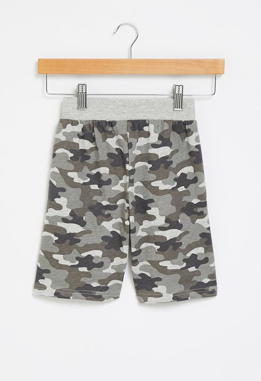 Pop Candy - Boys dino sweat shorts - black