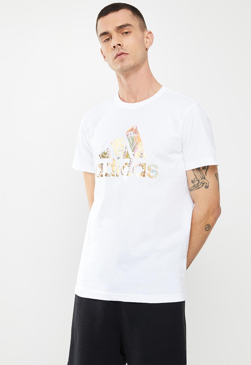 adidas Performance - Foil BOS G T-Shirt -  white