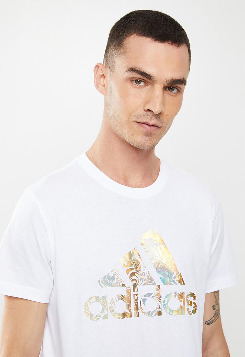 adidas Performance - Foil BOS G T-Shirt -  white