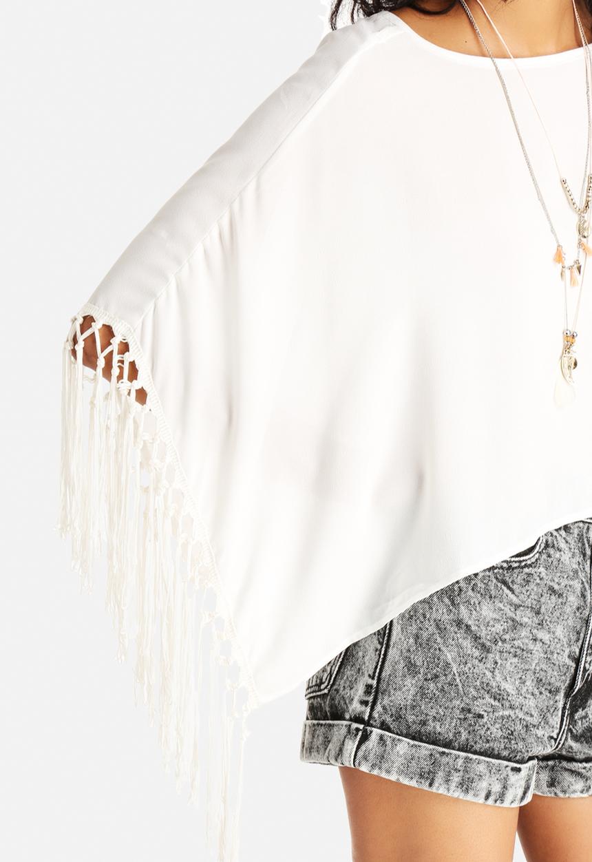 The Lot - Western Sheer Poncho