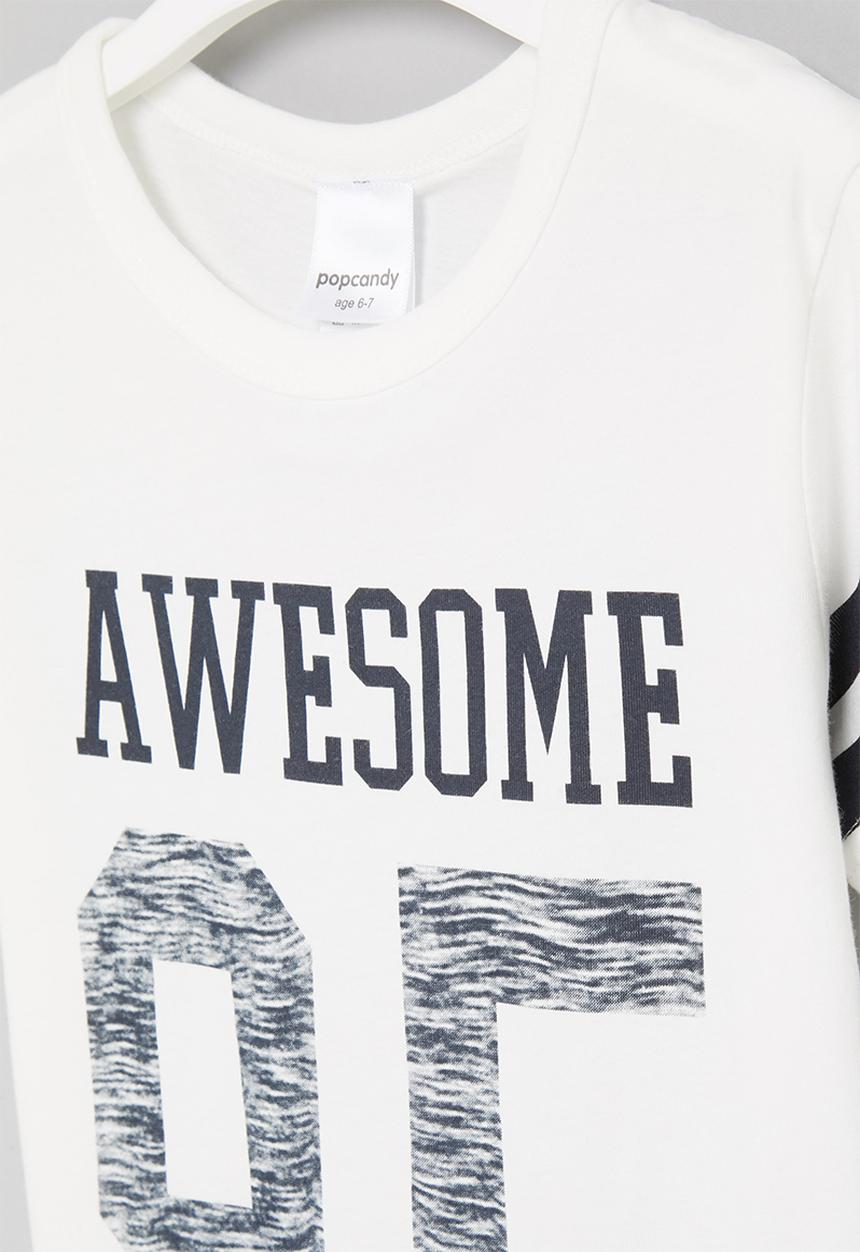 Pop Candy - Awesome tee - white
