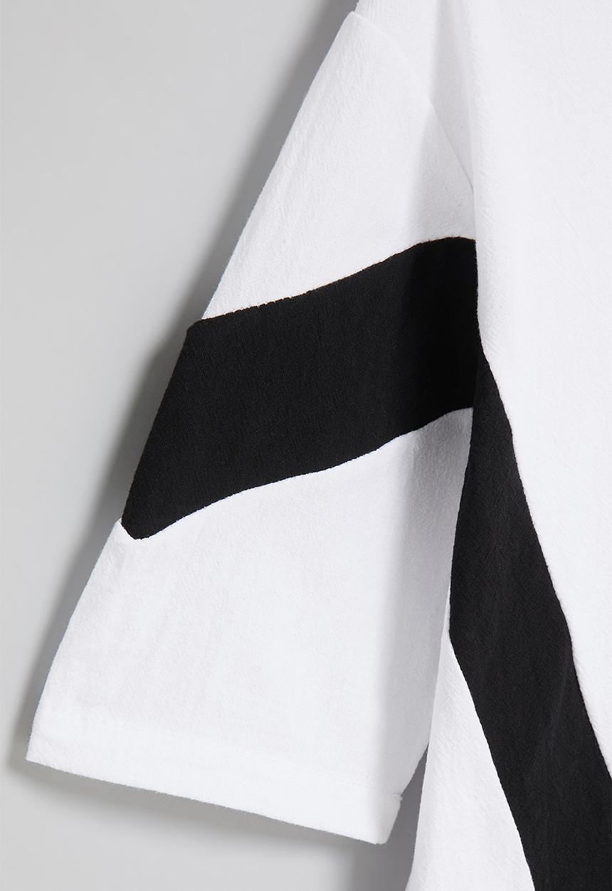 Rebel Republic - Oversized hooded top - white