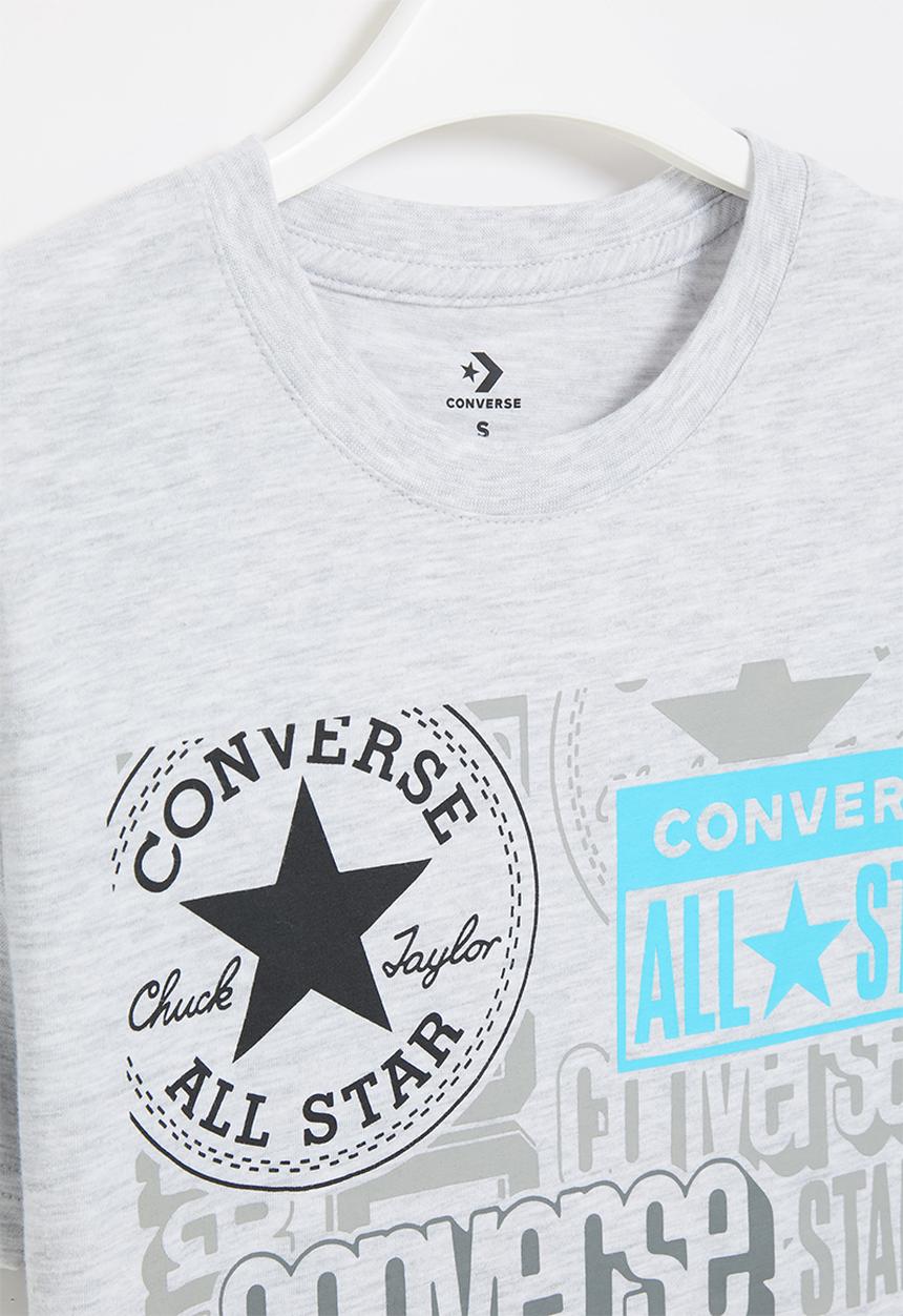 Converse - Cnvb oversized logo box - lunar rock heather