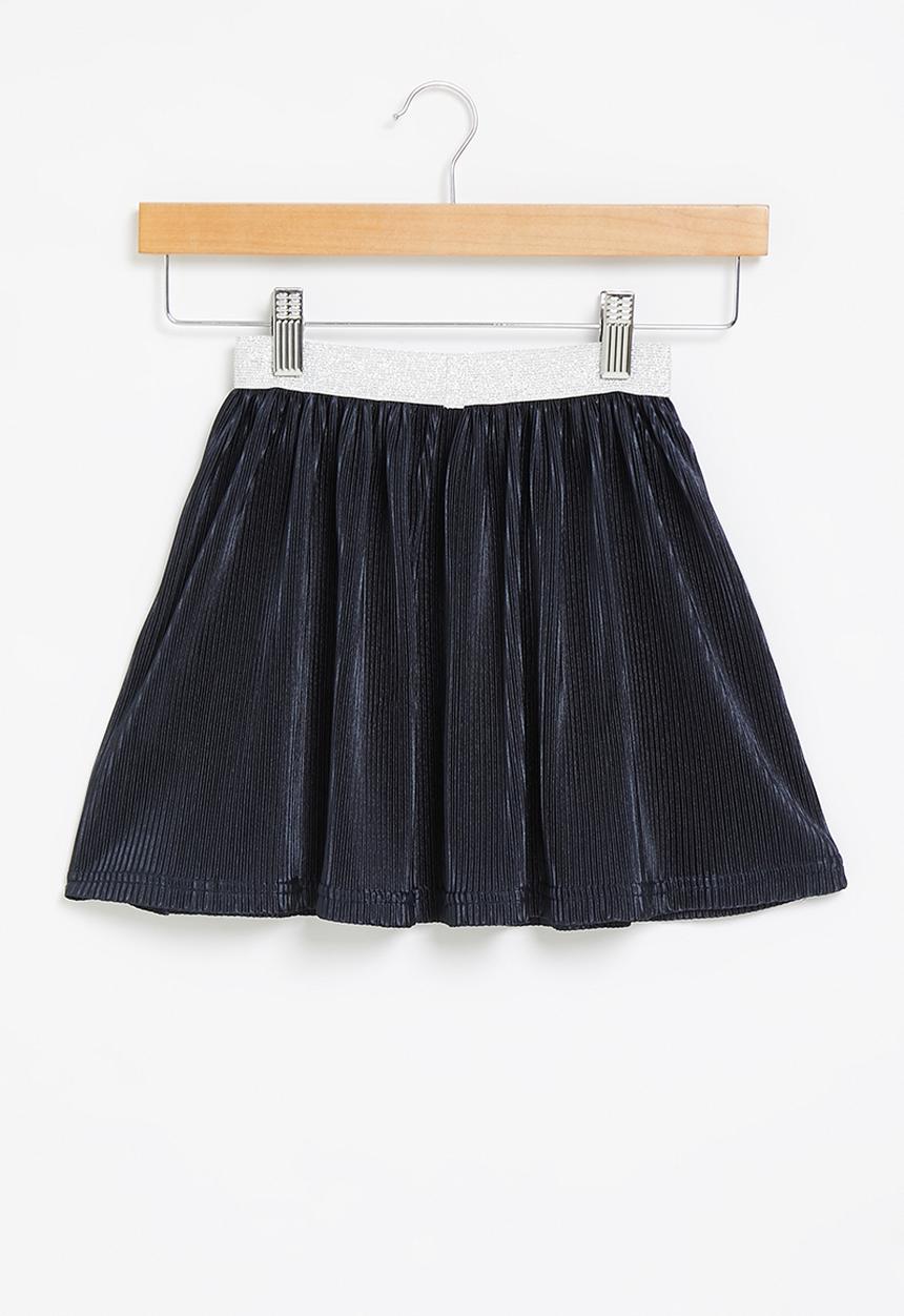 Pop Candy - Pleated skirt - navy