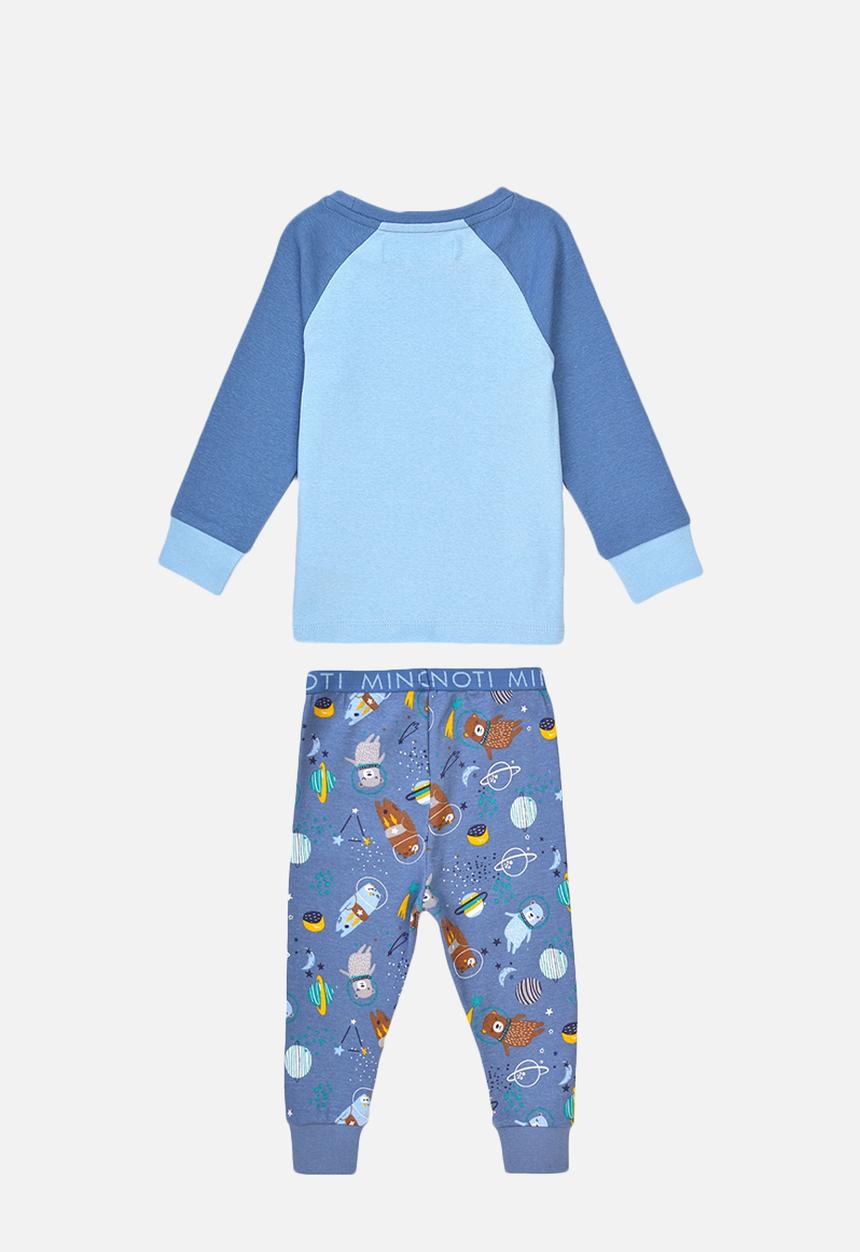 MINOTI - 2-piece lift off pyjama set - navy