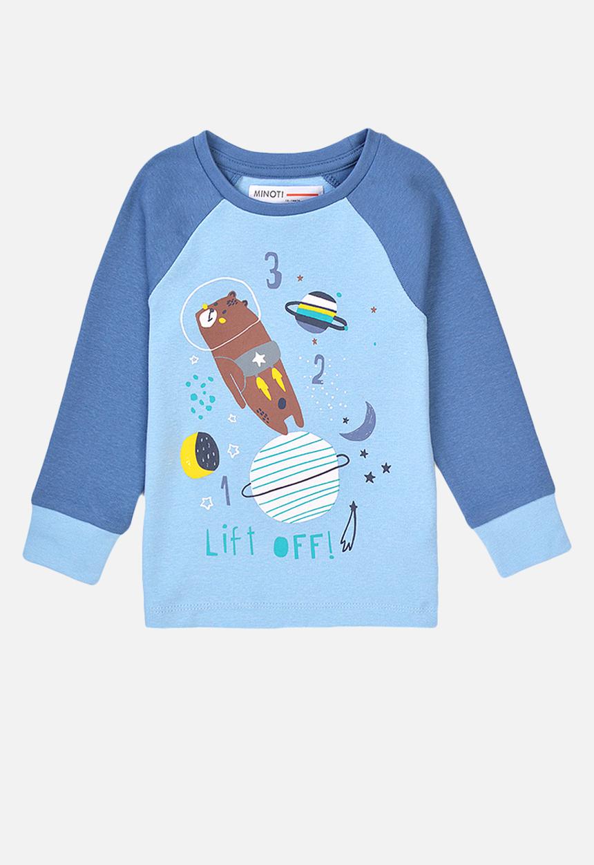 MINOTI - 2-piece lift off pyjama set - navy