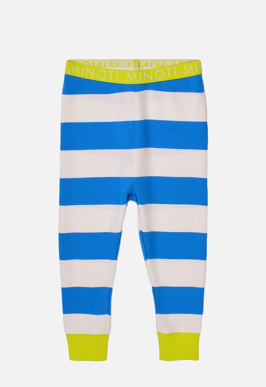 MINOTI - 2-piece snooze mode pyjama set - blue