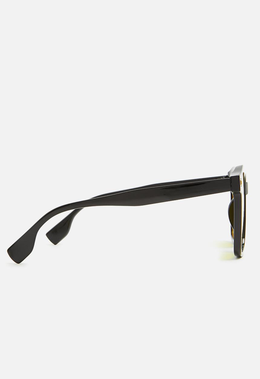 Superbalist - Rue retro sunglasses - black & yellow
