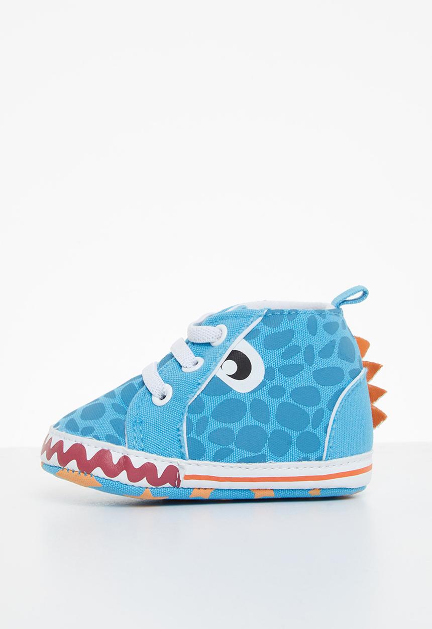 Pop Candy - Baby boys novelty sneaker - blue