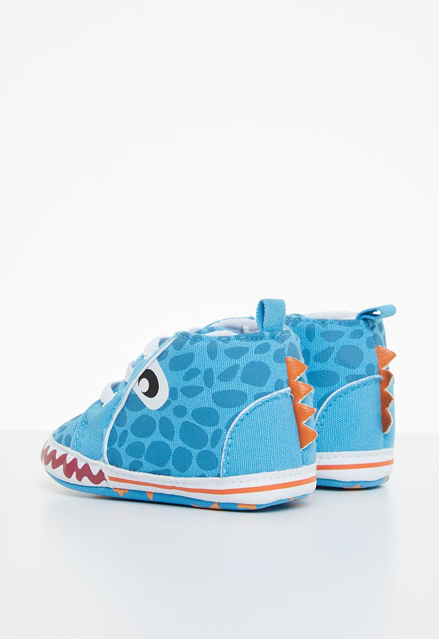 Pop Candy - Baby boys novelty sneaker - blue