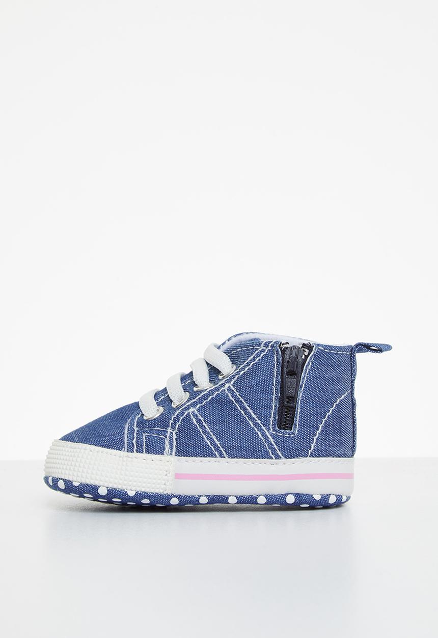 Pop Candy - Girls rainbow sneaker - blue
