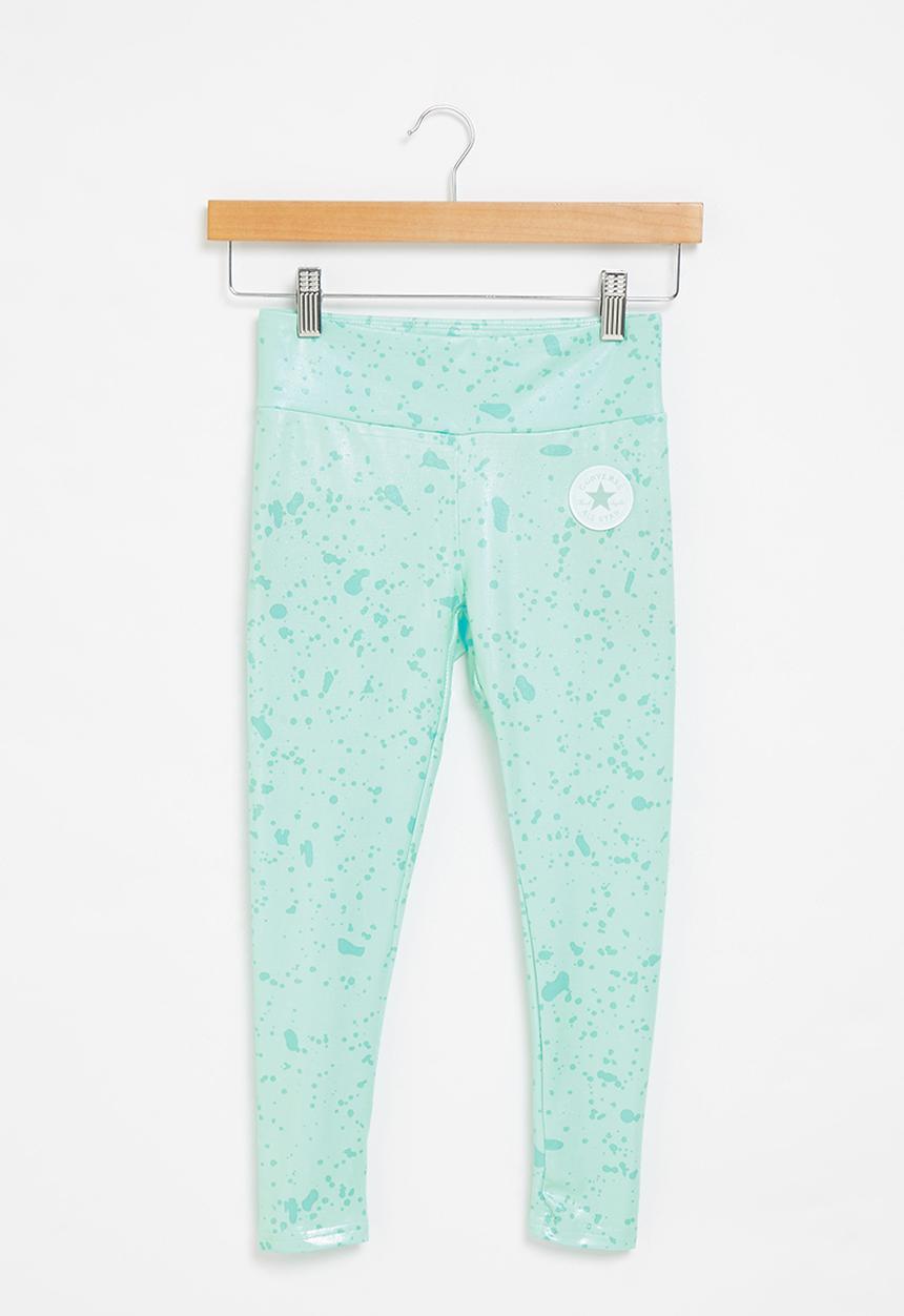 Converse - Cnvg high rise shine leggings - light dew