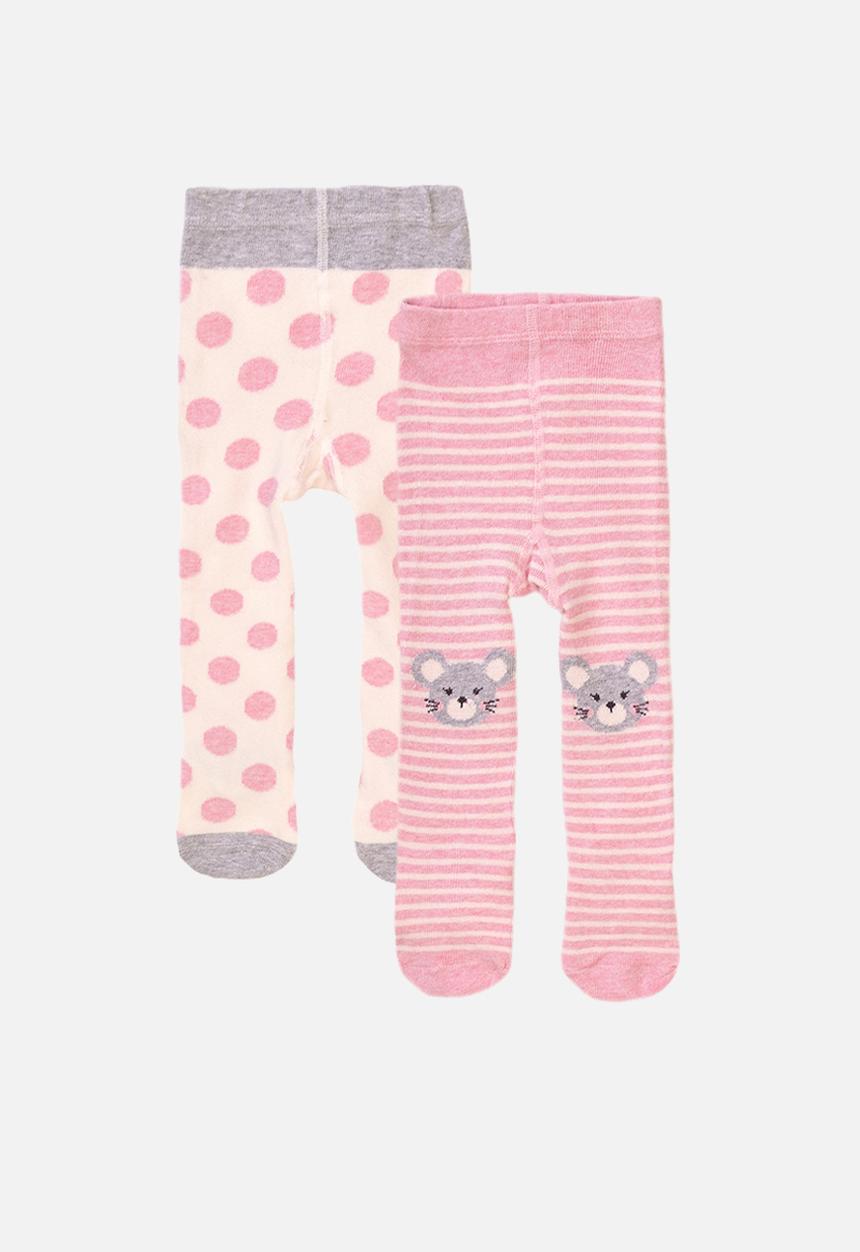 MINOTI - 2-Pack tights - multi