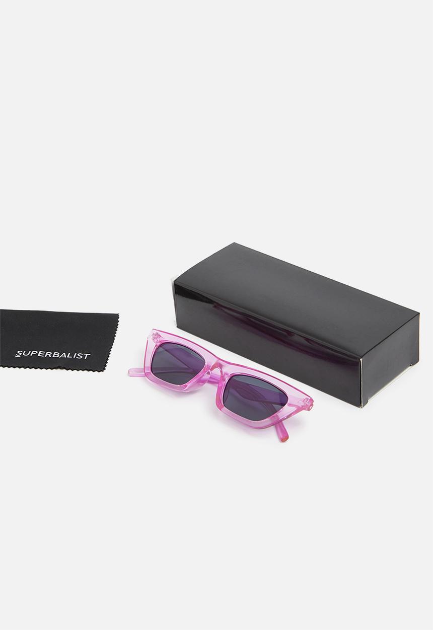 Superbalist - Rectangular sunglasses - pink