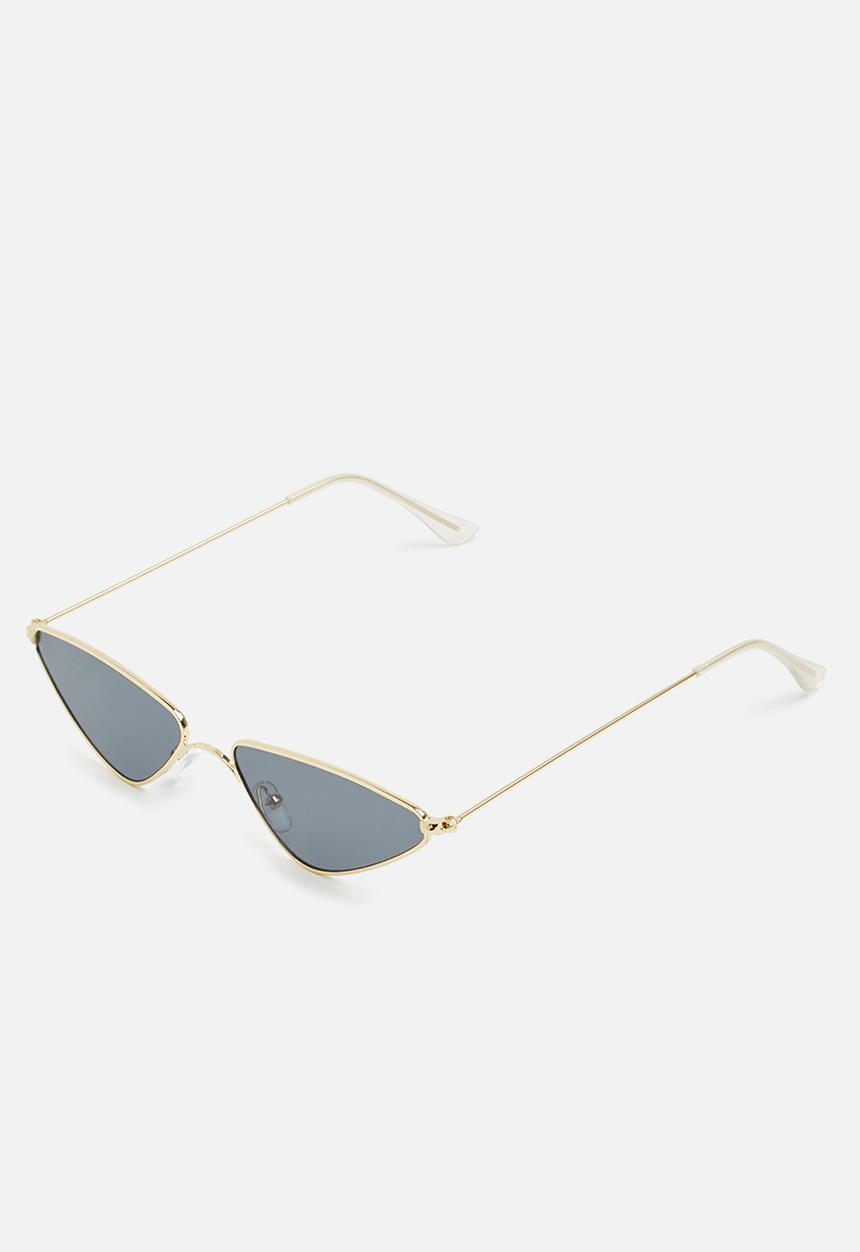 Superbalist - Retro cat eye sunglasses - gold