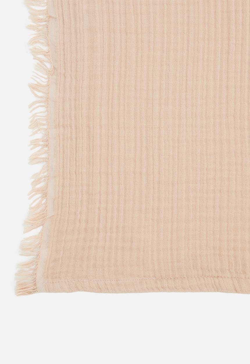 Sixth Floor - Waffle bed throw - rose dust