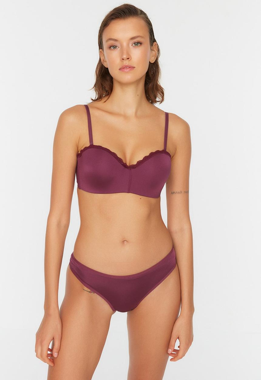 Trendyol - Contouring underwear set - plum